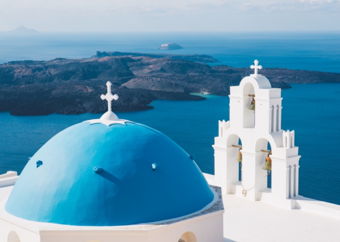  Insula Santorini Oia poza