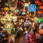 poza Marele Bazar din Istanbul - unul dintre cele mai vizitate locuri din lume