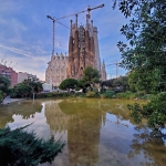 poza Sagrada Familia - cel mai interesat obiectiv turistic al Barcelonei